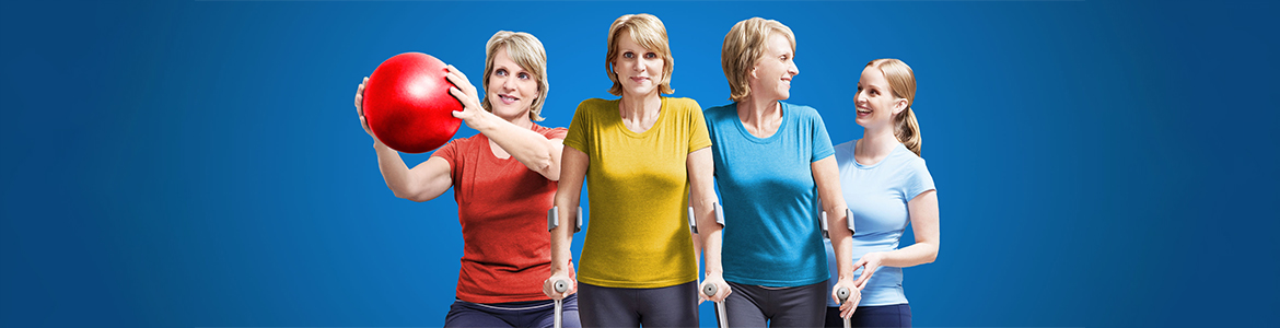 Women doing exercice